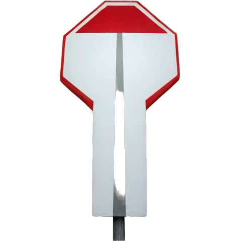 stop sign emoji