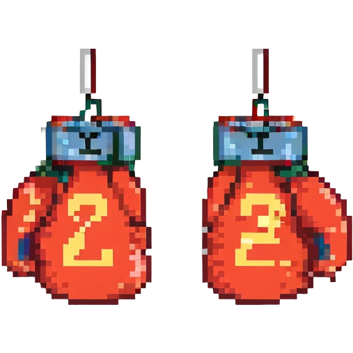 боксерские перчатки с надписью "23", no background emoji