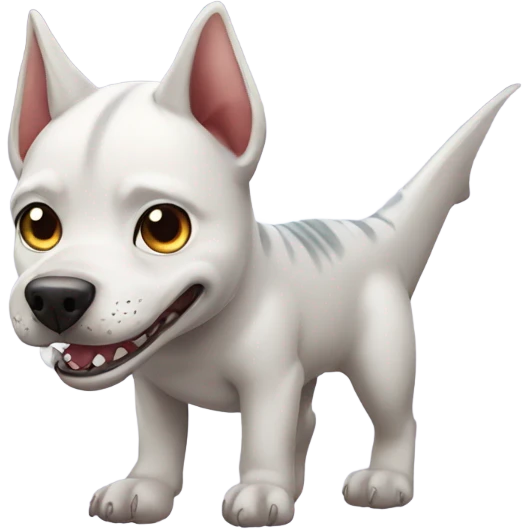 Shark dog hybrid emoji