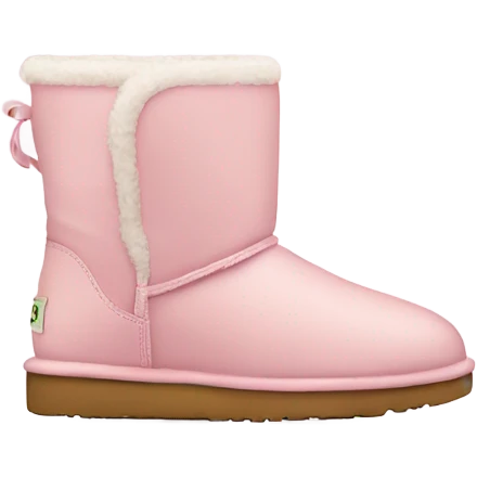 light pink uggs emoji