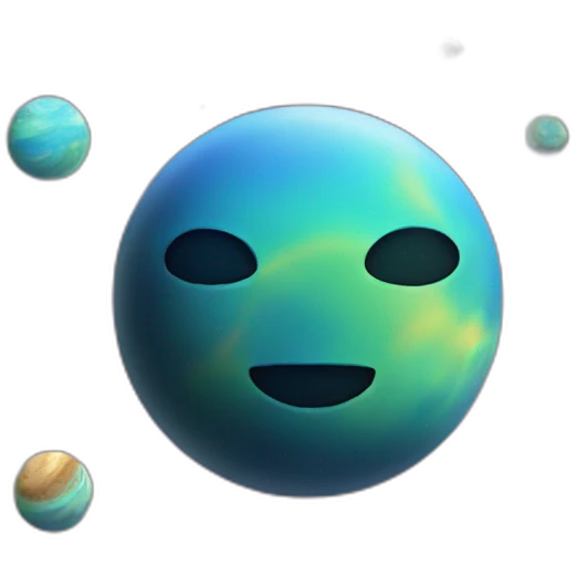 planet with arrors emoji