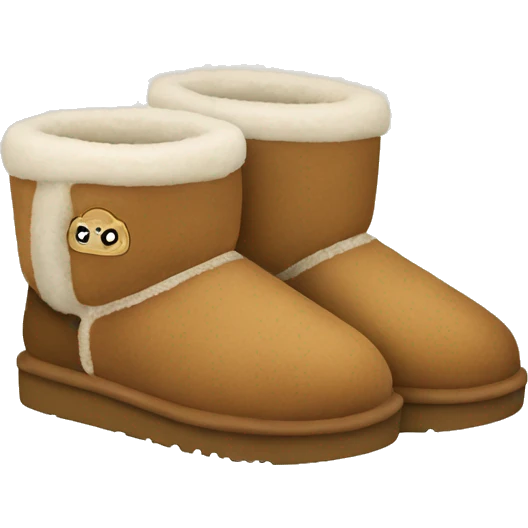UGG slippers  emoji