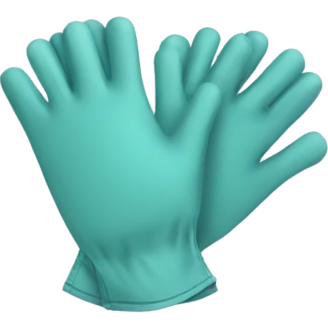 Doctor's gloves emoji