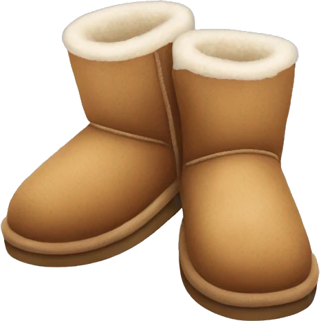 UGG slippers  emoji