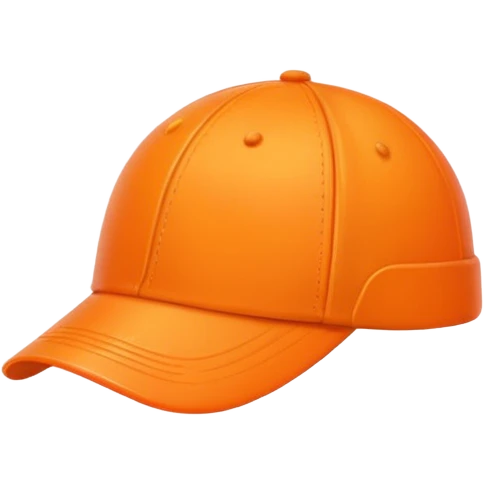 just an orange cap emoji