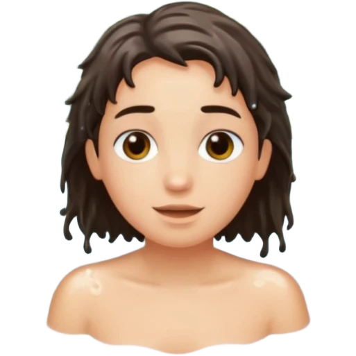 Forest creek bathing emoji