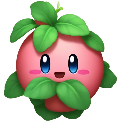 Kirby plant emoji