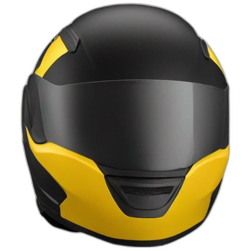 casco de moto negro emoji