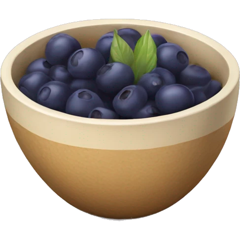 Acaí bowl emoji