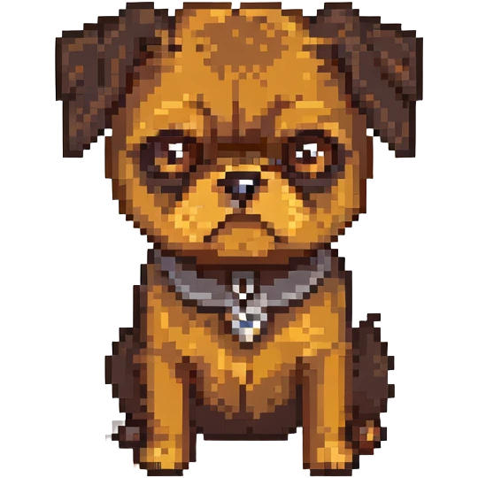 angry small black and brown dog emoji