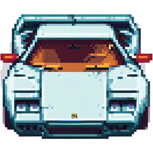 красная Lamborghini Countach, no background emoji