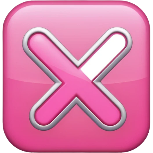 Pink check mark emoji