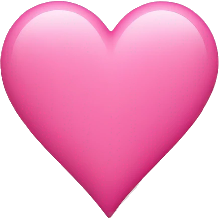 pink heart emoji