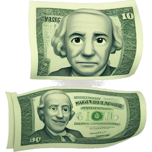 bank note emoji