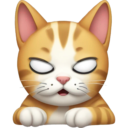 Cat with headache  emoji