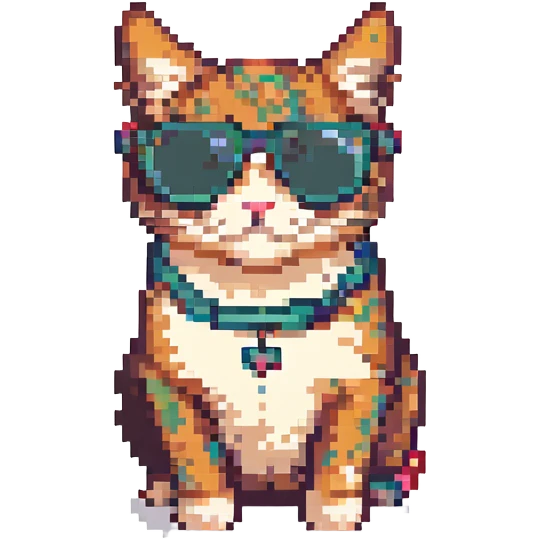 cat wearing sunglasses emoji
