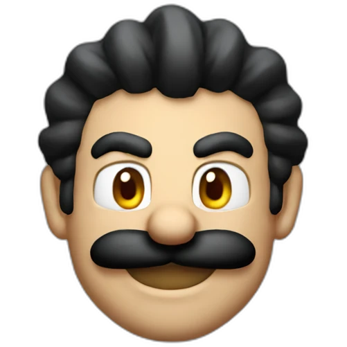 evil mario emoji