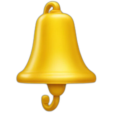 yellow bell emoji