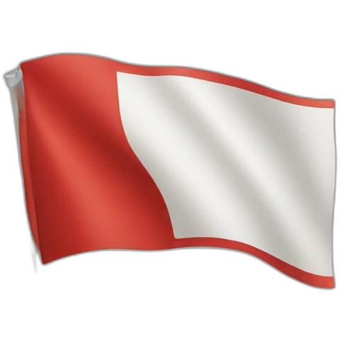 red color's flag emoji