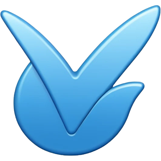 Verificación azul tiktok  emoji