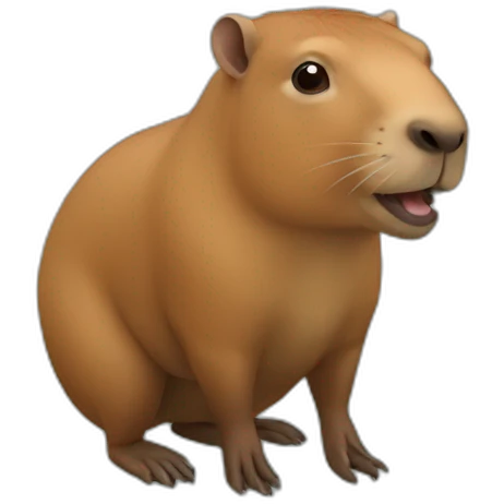 Capibara emoji