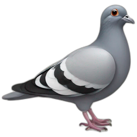 Pigeonne emoji