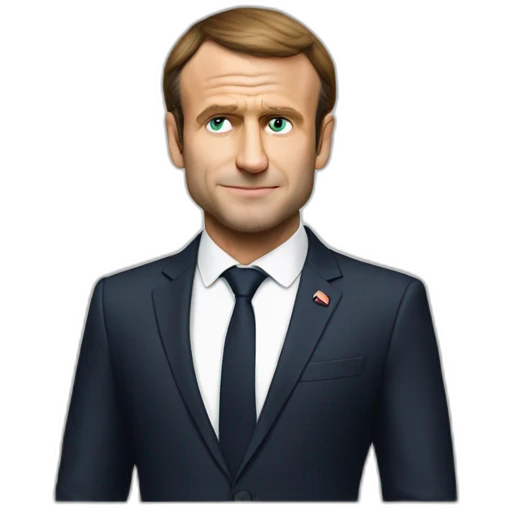 Macron shit emoji