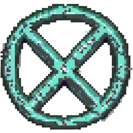 bold X symbol emoji