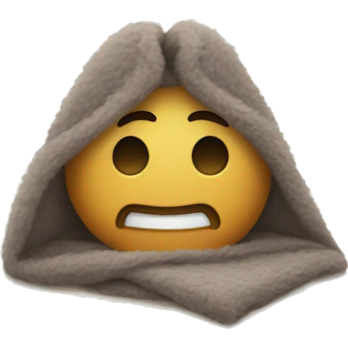Fuzzy blankett emoji