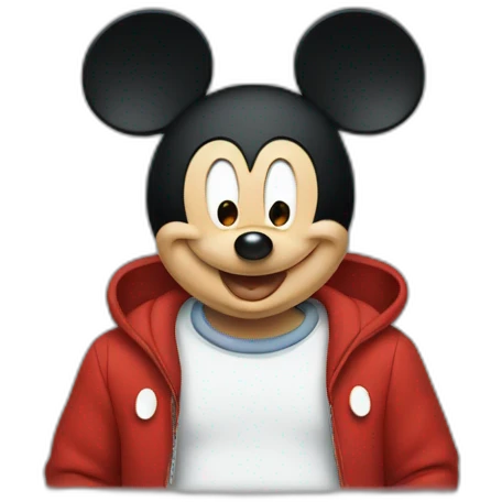 Mickey mouse  emoji
