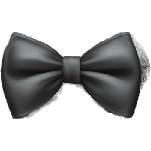 Disco ball with bow tie emoji