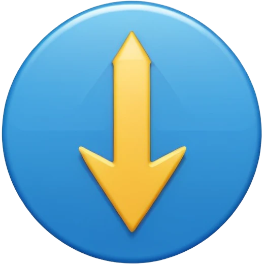 A simple emoji-style button with the text “LEVEL UP” and a small upward arrow, flat UI-inspired emoji design emoji
