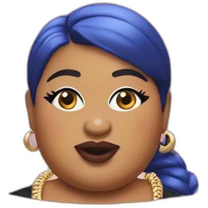 fat cardi b emoji