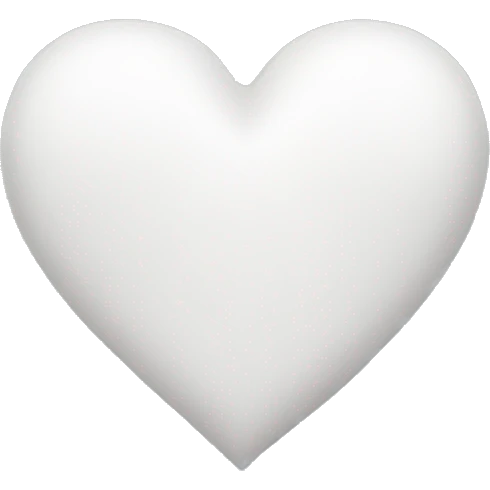 white heart emoji