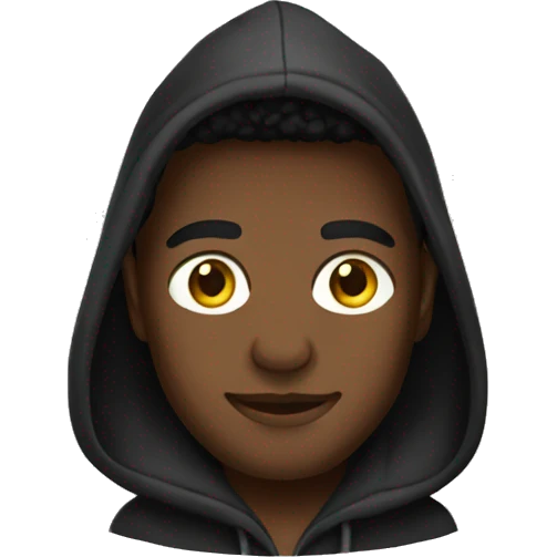 A black Ferrari hoodie emoji