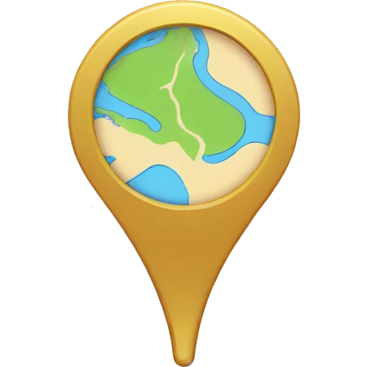map pin emoji