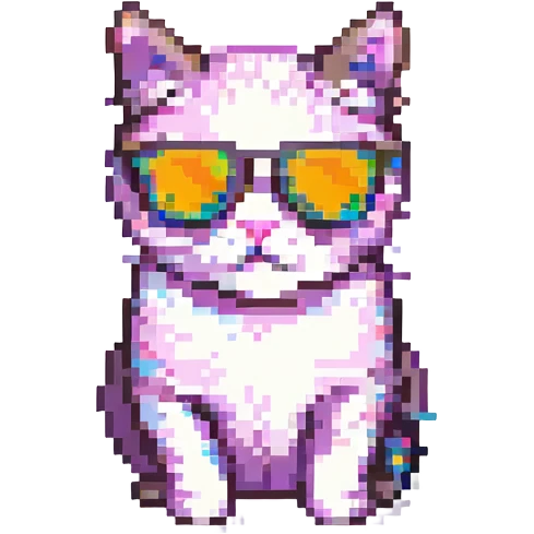 cat wearing sunglasses emoji