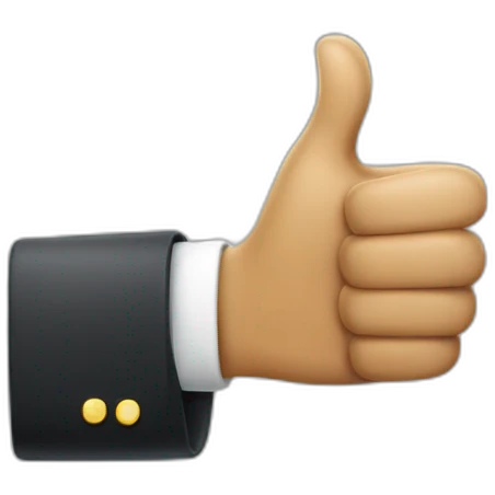 thumbs up rich emoji