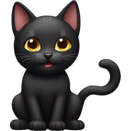 black cat emoji