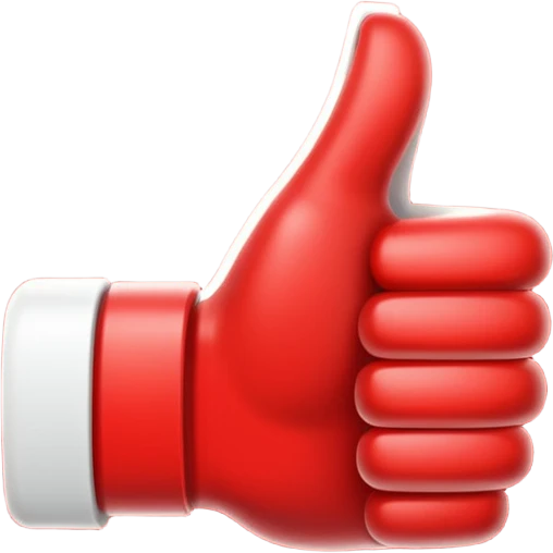 Like and Subscribe emoji