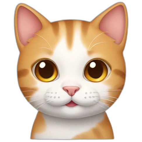 Cute cat emoji