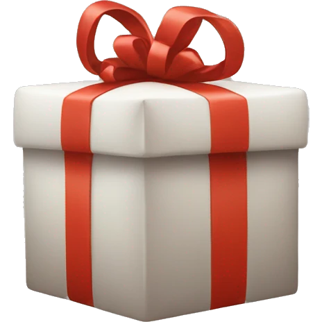 present clean aesthetic emoji