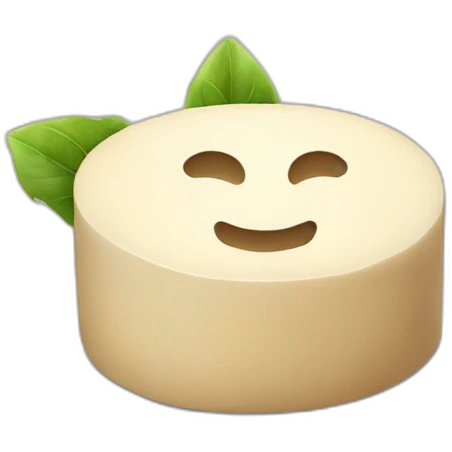 round tofu emoji