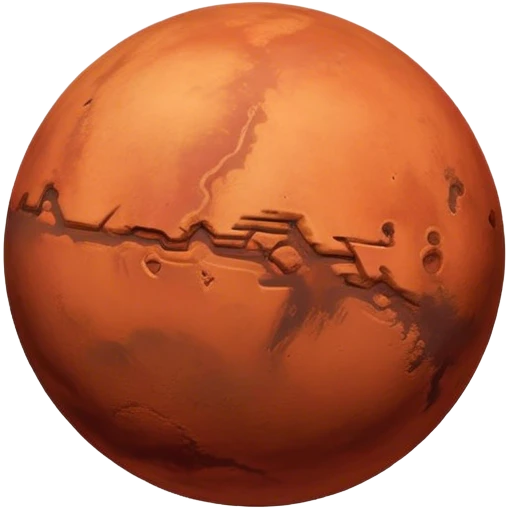 mars the red planet emoji