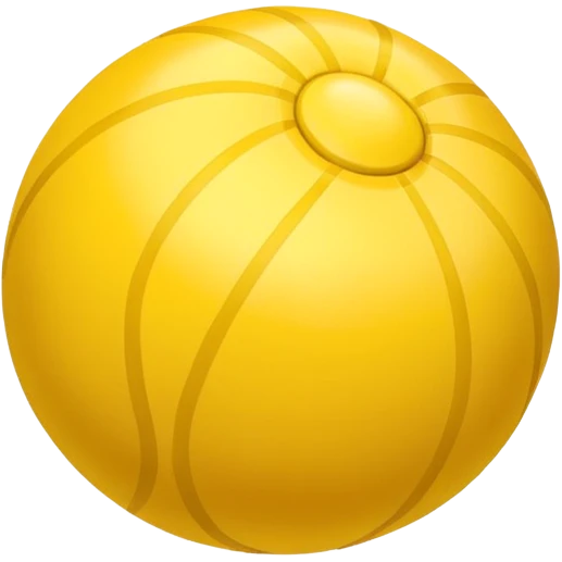 The Hopper Ball Yellow Toy emoji