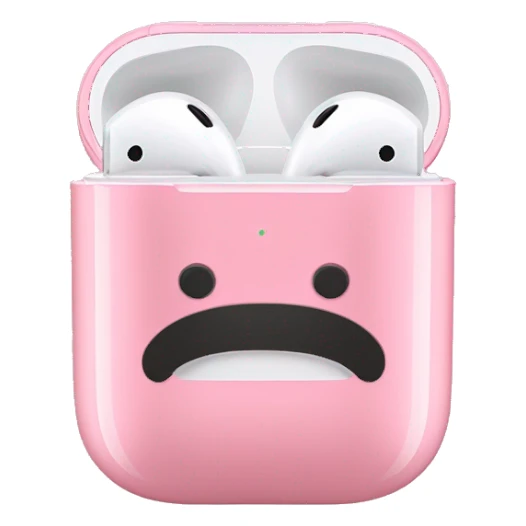 Pink AirPods maxes  sticker