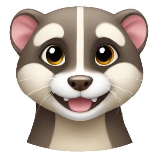 Ferret emoji sticker