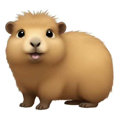 Baby capybara sticker