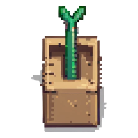 share arrow pointing outward from a box pixel art sticker