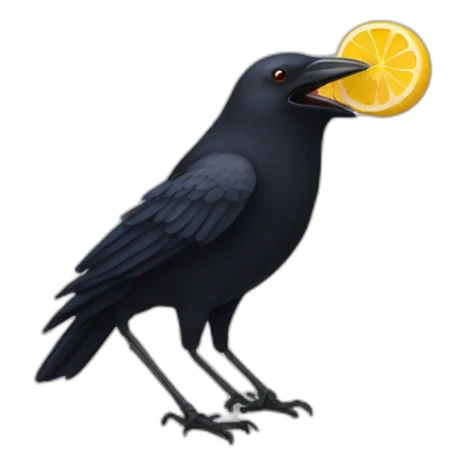 crows drink vin sticker
